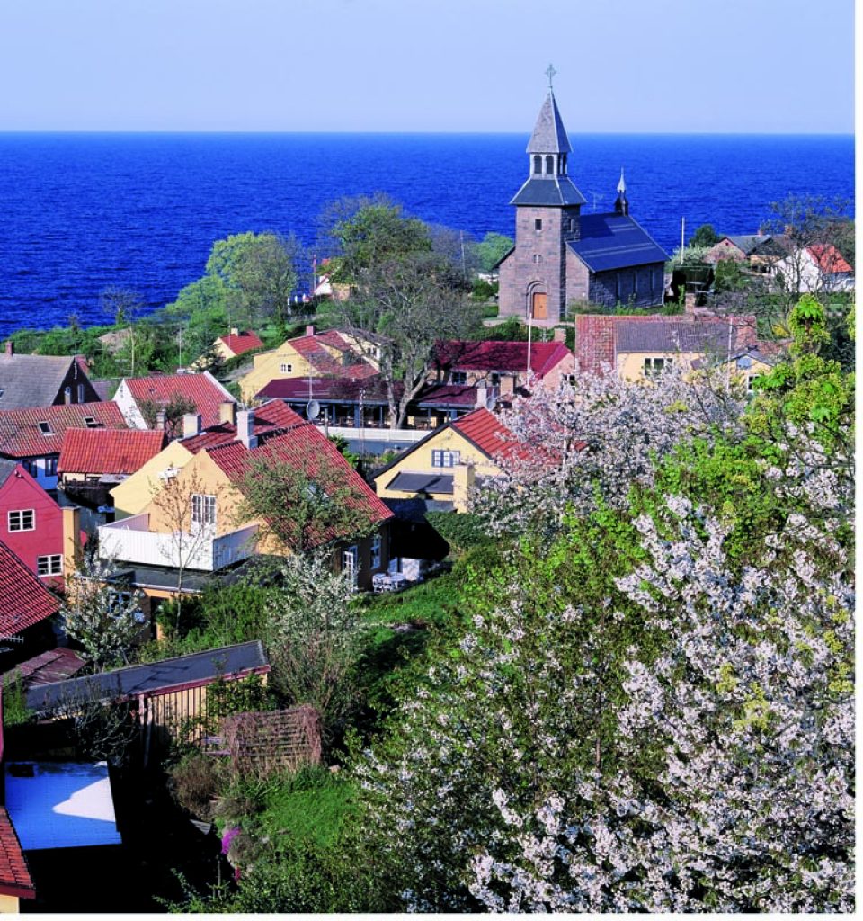 BORNHOLM Blick auf Gudhjem