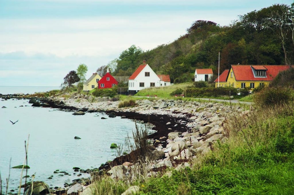 BORNHOLM K++stenabschnitt bei Helligpeder