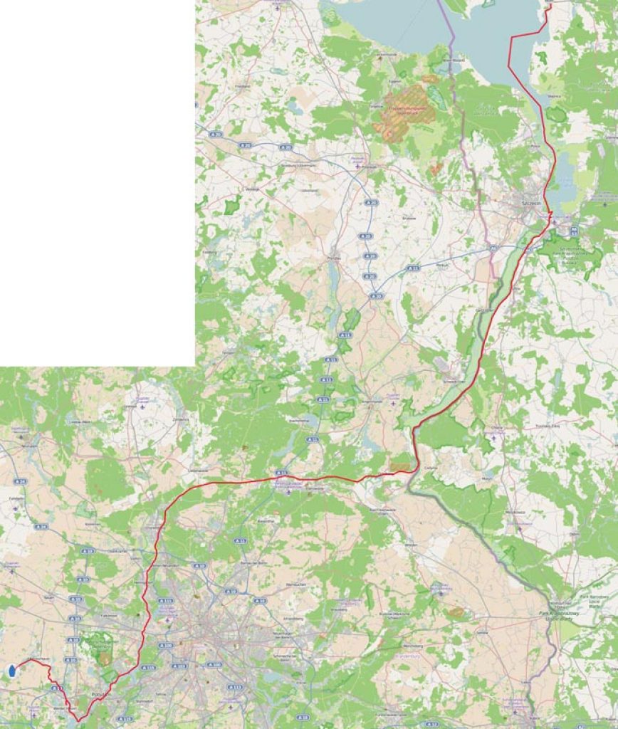 Oder Haff - August 2015 (OpenStreetMap)