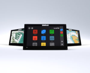 Simrad® NSX ist in den Displaygrößen 7 Zoll, 9 Zoll und 12 erhältlich