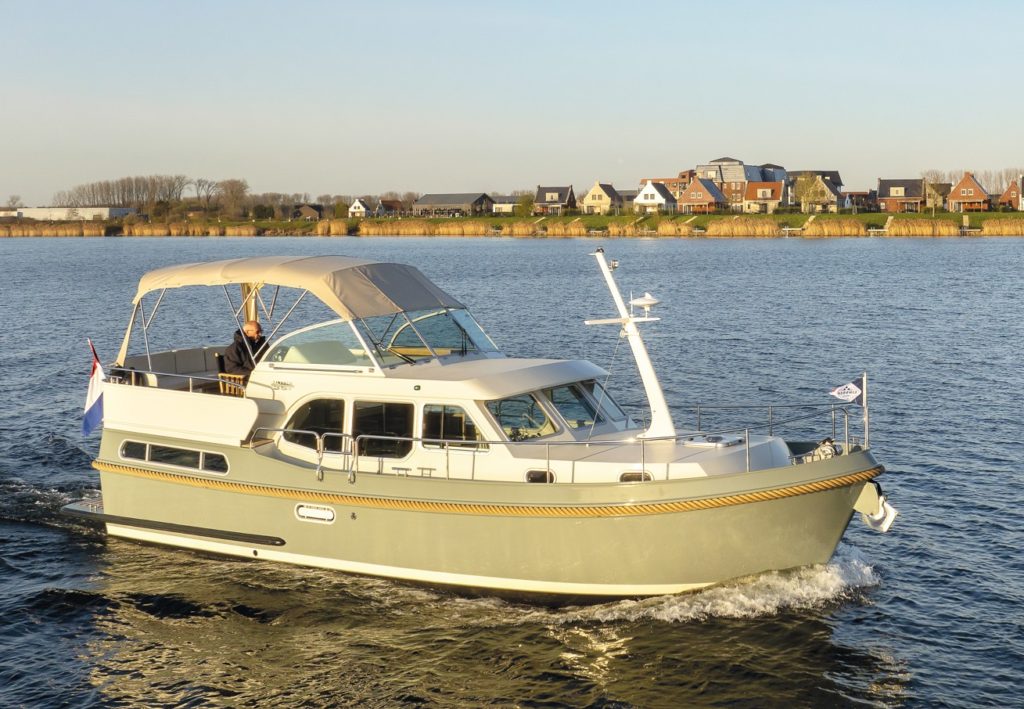 Premium-Premiere: Die GS 35.1 AC ist das erste Boot der neuen ».1«-Serie von Linssen Yachts.